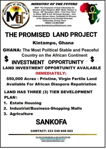 Promised Land Project Details